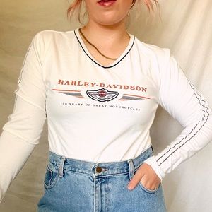 Harley Davidson Long Sleeve Shirt 🤍